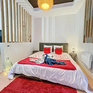 Loft Romantique Avec Jacuzzi Appartement Saint-Etienne (Loire)